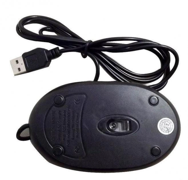 Миша дротова Mouse Mini G631/KW-01/XT-610 USB Чорний - Фото 3 Миша дротова Mouse Mini G631/KW-01/XT-610 USB Чорний - зображення 3