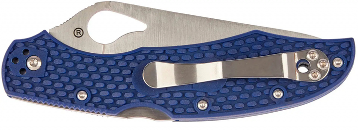 Ніж Spyderco Byrd Cara Cara 2 Half Serrated Blue - зображення 2