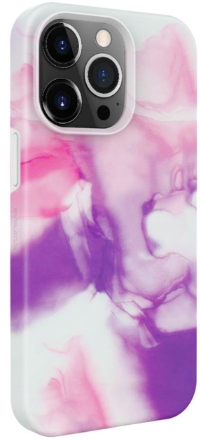 Etui plecki Evelatus Premium Silicone Case Customized Print do Apple iPhone 13 Pro Purple (4752192062989) - obraz 1