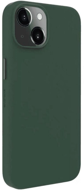 Панель Evelatus Genuine Leather Case MagSafe для Apple iPhone 14 Dark Green (4752192060466) - зображення 1