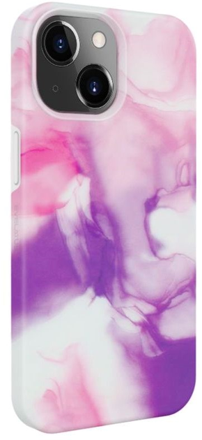 Панель Evelatus Premium Silicone Case Customized Print для Apple iPhone 14 Purple (4752192063054) - зображення 1