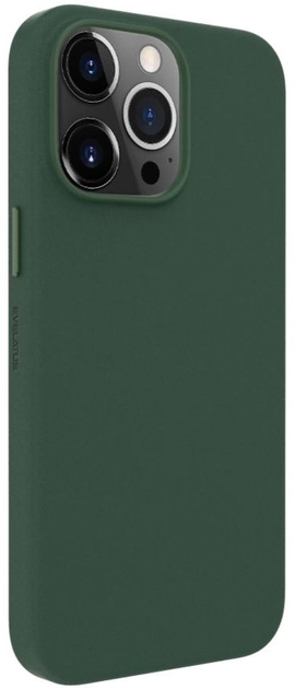 Панель Evelatus Genuine Leather Case MagSafe для Apple iPhone 14 Pro Dark Green (4752192060527) - зображення 1
