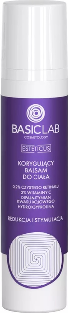 Balsam do ciała Basiclab Esteticus korygujący 0.2% czystego retinalu 100 ml (5904639171023) - obraz 1