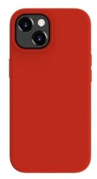 Etui plecki Evelatus Premium Magsafe Soft Touch Silicone Case do Apple iPhone 15 Red (4752192066642) - obraz 1