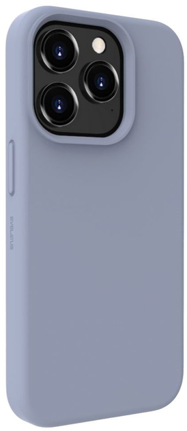 Панель Evelatus Premium Magsafe Soft Touch Silicone Case для Apple iPhone 15 Pro Lavender-Gray (4752192066765) - зображення 1