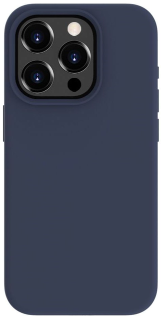 Панель Evelatus Premium Magsafe Soft Touch Silicone Case для Apple iPhone 15 Pro Midnight Blue (4752192066734) - зображення 1