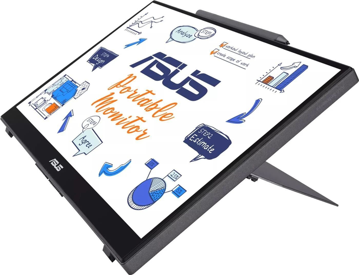 Монитор ASUS ZenScreen Ink MB14AHD Przenosny (90LM063V-B01170) EU - изображение 2