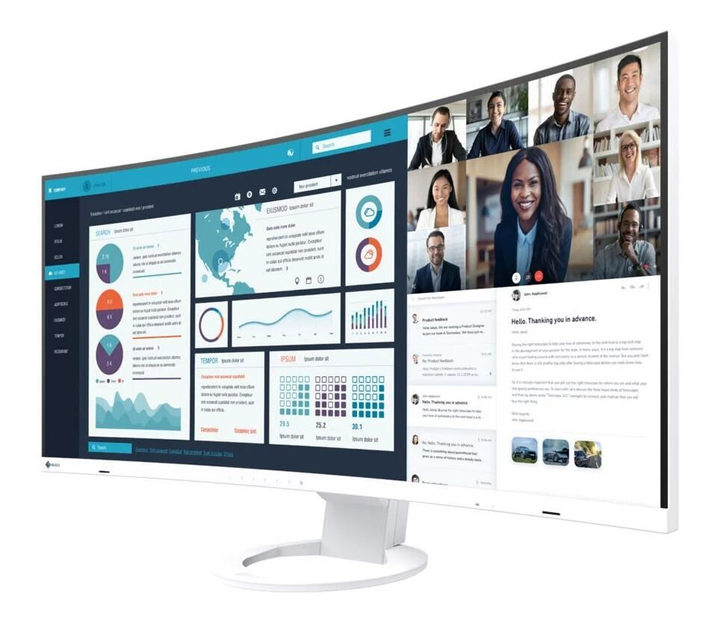 Монитор Eizo EV3895-WT Curved (EV3895-WT) EU - изображение 2