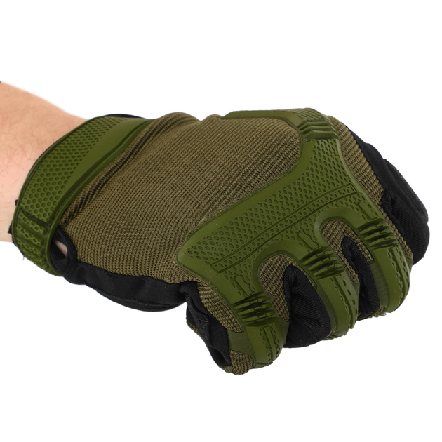 Перчатки тактические MECHANIX WEAR BC-4698 L Оливковый - изображение 2