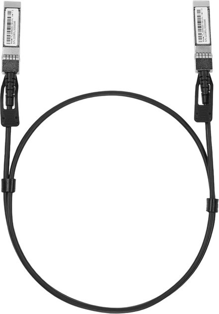 Patchcord TP-Link SFP+ Twinax 1 m Black (SM5220-1M) - obraz 1