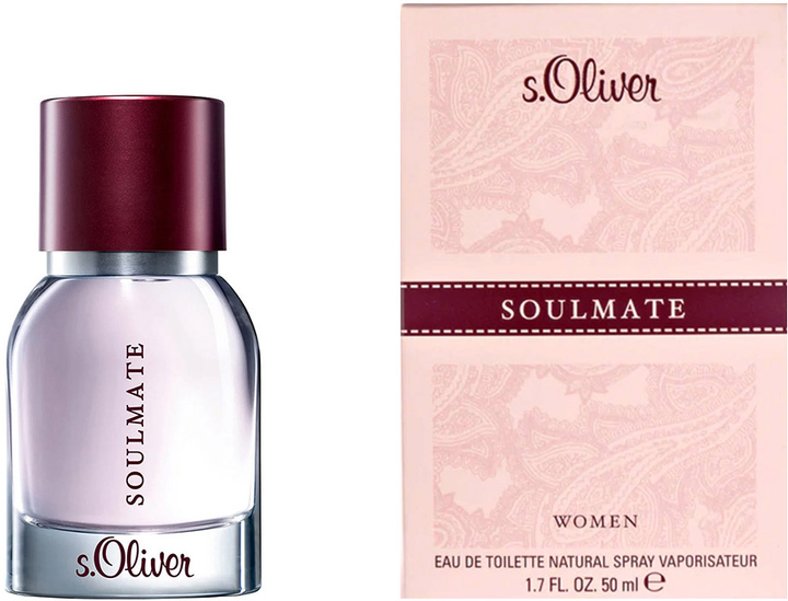 Woda toaletowa damska S.Oliver Soulmate Woman 50 ml (4011700863037) - obraz 1