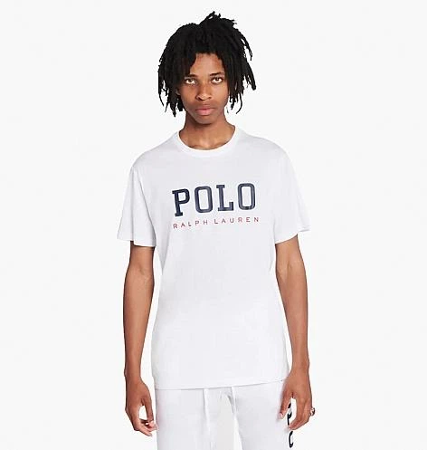 Футболка Polo Ralph Lauren Big Logo Crew Knit Tee White PK20FR