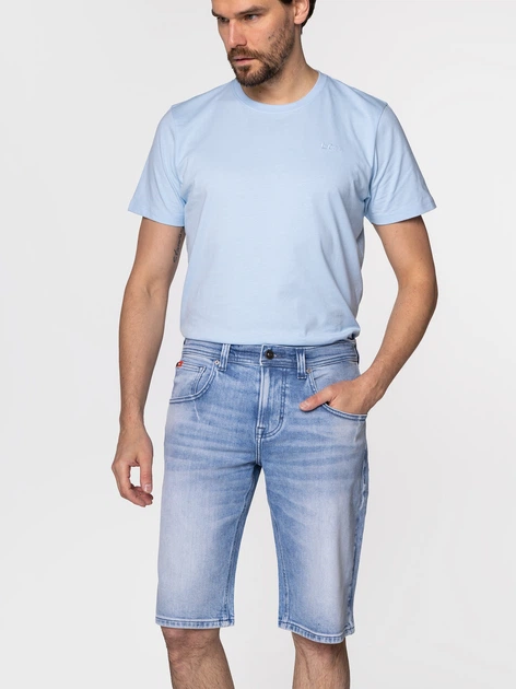 Krótkie spodenki męskie Lee Cooper CHICAGO-1553 34 Niebieskie (5904347386863) - obraz 3