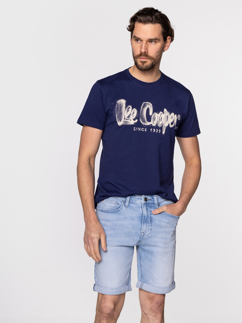 Шорти чоловічі Lee Cooper DUST-1223 XL Блакитні (5904347386245) - зображення 1