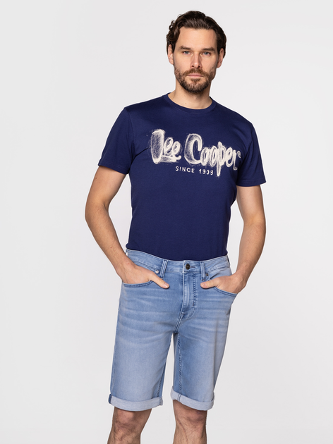 Шорти чоловічі Lee Cooper JOG-1422 S Блакитні (5904347386061) - зображення 1