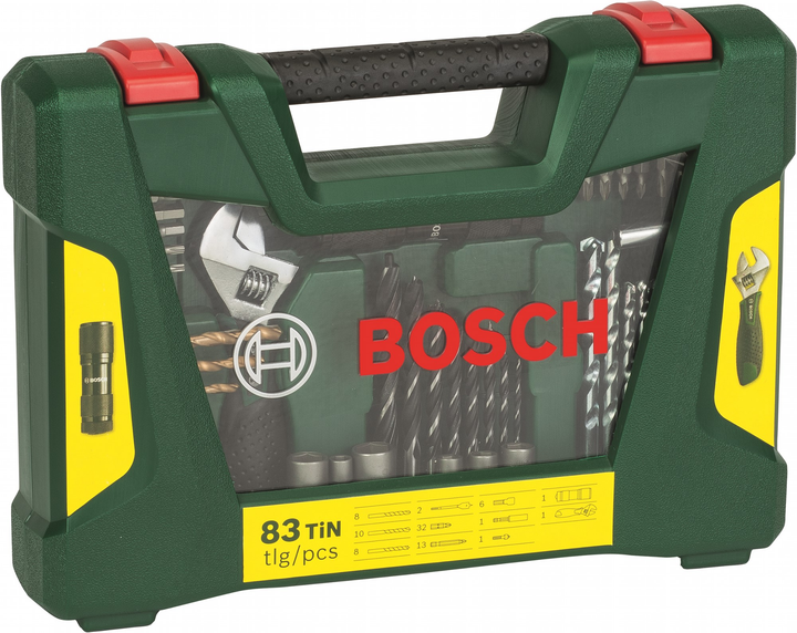 Набір приладдя Bosch V-Line 83 ел. 2607017193 - зображення 4