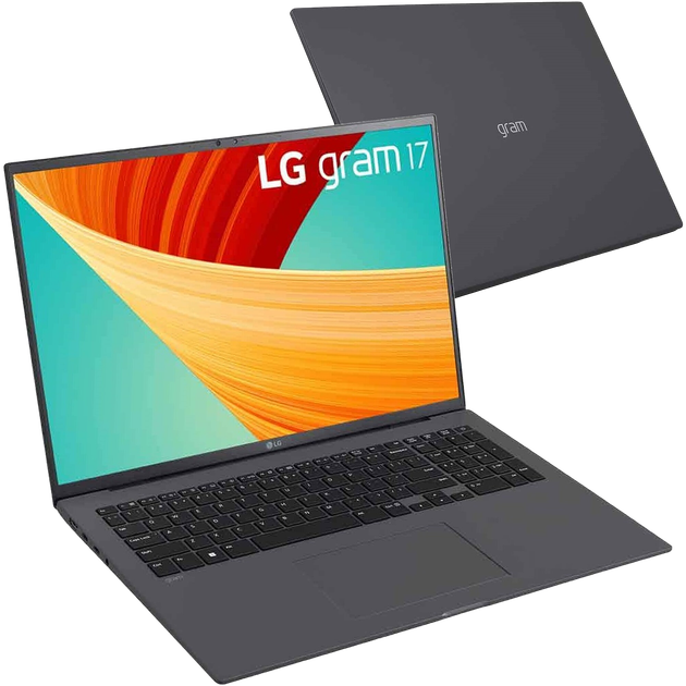 Ноутбук LG GRAM 2023 17Z90R i7 13gen/16GB/512GB/Win11 Black (17Z90R-G.AA75Y) - Фото 1 Ноутбук LG GRAM 2023 17Z90R i7 13gen/16GB/512GB/Win11 Black (17Z90R-G.AA75Y) - изображение 1