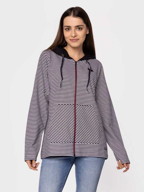 Толстовка на молнии с капюшоном женская Lee Cooper Erna-4509 M Синяя ...