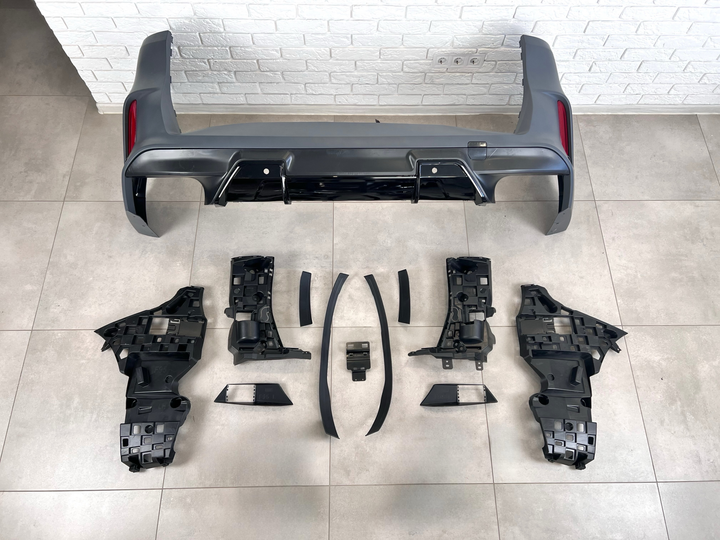 Задний бампер X5M F95 BMW для G05 2018-2022 1234 upgrade для BMW X5 G05 2019- (8480) - изображение 2