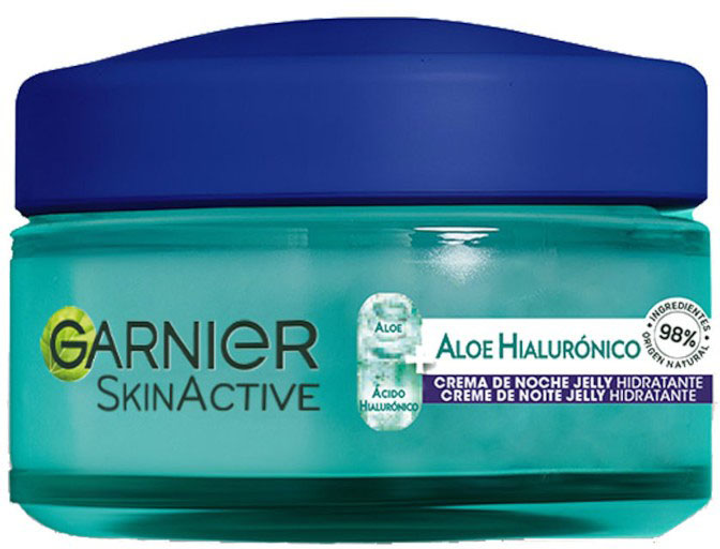 Krem do twarzy Garnier Skinactive Aloe Hyaluronic na noc odżywczy 50 ml (3600542541510) - obraz 2