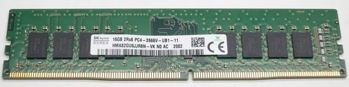 SK GB 16 DDR4 пам'яті Модуль 32GB(16GB×2) HMA82GU6DJR8N-VK Hynix SK hynix NO (HMA82GU6JJR8N-VK MHz 2666 メモリー