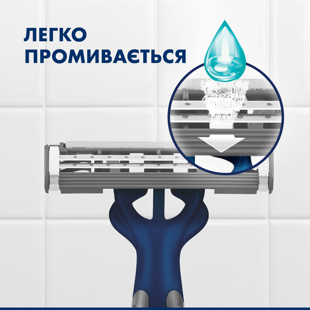 Одноразові станки для гоління (Бритви) чоловічі Gillette Blue 2 Max 8 шт (7702018502264) - зображення 7