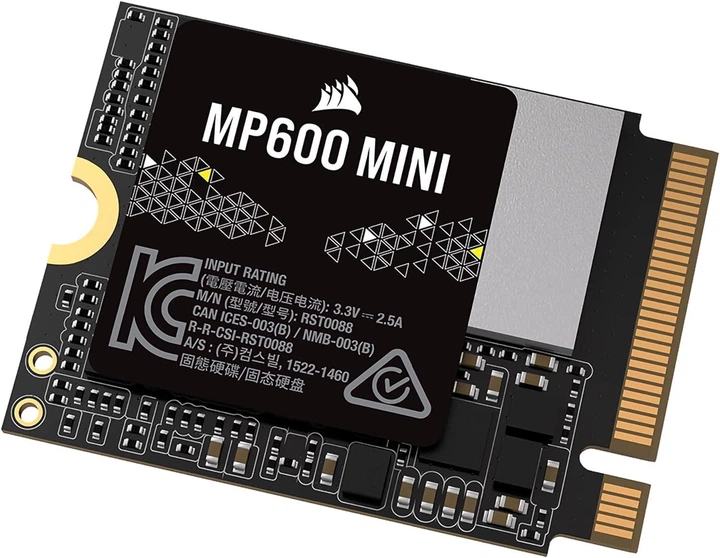 SSD диск Corsair MP600 Mini 1ТБ M.2 2230 NVMe 1.4 PCIe x4 Gen4 up