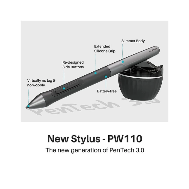 Графічний планшет Huion Inspiroy 2 S (H641P) - изображение 8