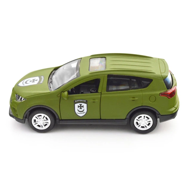 Машина Techno Drive серии Шевроны Героев - Toyota RAV4 - Буря (KM6198) - Фото 9 Машина Techno Drive серии Шевроны Героев - Toyota RAV4 - Буря (KM6198) - изображение 9