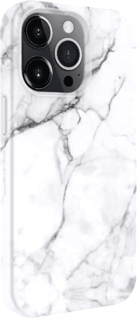Панель Evelatus Premium Silicone case Customized Print для Apple iPhone 14 Pro Marble White (4752192063047) - зображення 1