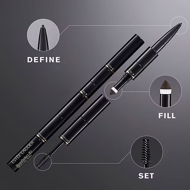 Kredka do brwi Estée Lauder Brow Microprecise Multitasker Light Brunette (887167608115) - obraz 3