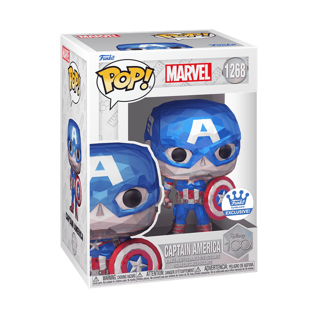 キャプテンアメリカ FUNKO POP アンソニーマッキー サイン MARVEL Фигурка Funko Pop Exclusive Фанко Поп Marvel Captain America