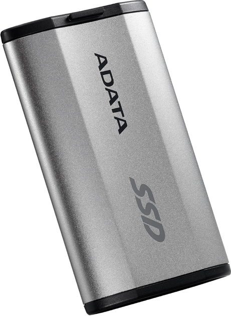 SSD dysk Adata SD810 1TB 2.5" USB Type-C 3D NAND TLC Silver (SD810-1000G-CSG) - obraz 2
