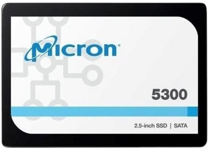 SSD dysk Micron 5300 Pro 960GB 2.5" SATAIII 3D NAND TLC (MTFDDAK960TDS-1AW1ZABYYT) - obraz 1