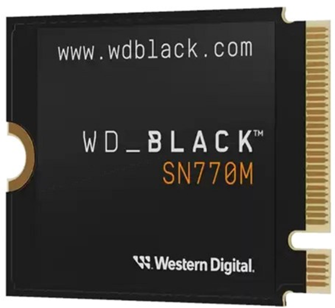 SSD dysk Western Digital SN770M 500GB M.2 PCI Express 4.0 x4 3D NAND TLC (WDS500G3X0G) - obraz 2