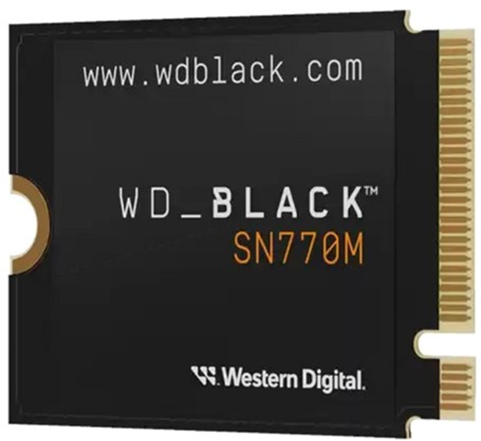 SSD диск Western Digital SN770M 500GB M.2 PCI Express 4.0 x4 3D NAND TLC (WDS500G3X0G) - зображення 2