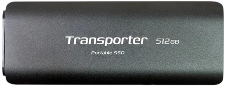 SSD dysk Patriot Transporter 512GB USB Type-C Black (PTP512GPEC) - obraz 1
