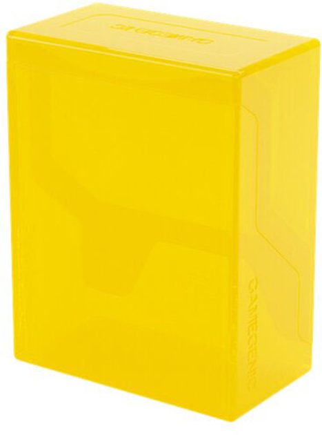 Pudełko na karty Gamegenic Bastion 50+ żółte (4251715413722) - obraz 1