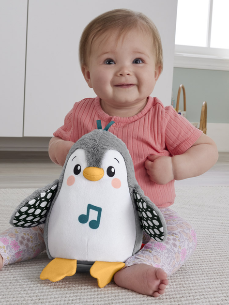 Maskotka interaktywna muzyczna Fisher-Price Pingwinek (194735136742) - obraz 6