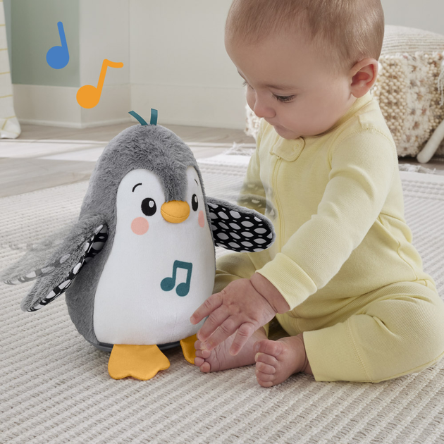 Maskotka interaktywna muzyczna Fisher-Price Pingwinek (194735136742) - obraz 8