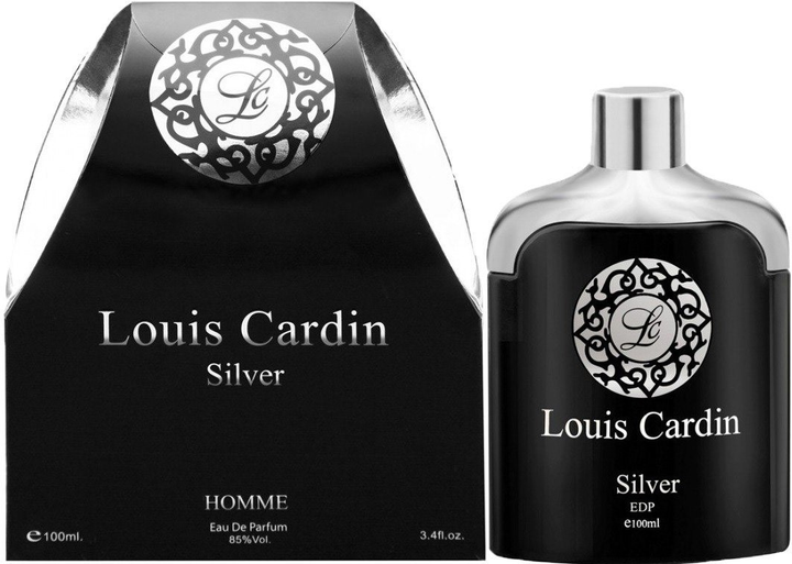 Woda perfumowana męska Louis Cardin Silver Homme 100 ml (9911100200034) - obraz 1