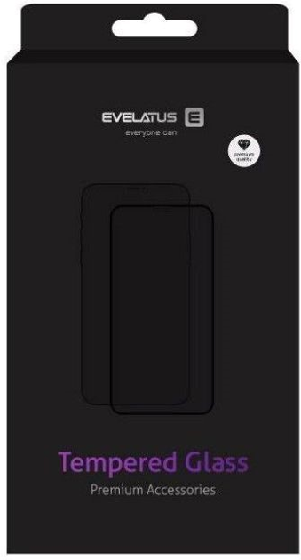 Szkło ochronne Evelatus 3D Full Cover Corning Gorilla Glass Anti-Static 5X Strong do Apple iPhone 15 Pro Max Black (EVECG15PROMAXA) - obraz 1