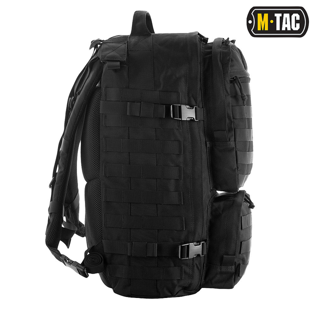 Рюкзак M-TAC Trooper Pack 50L тактический штурмовой военный Черный (9095) - изображение 2