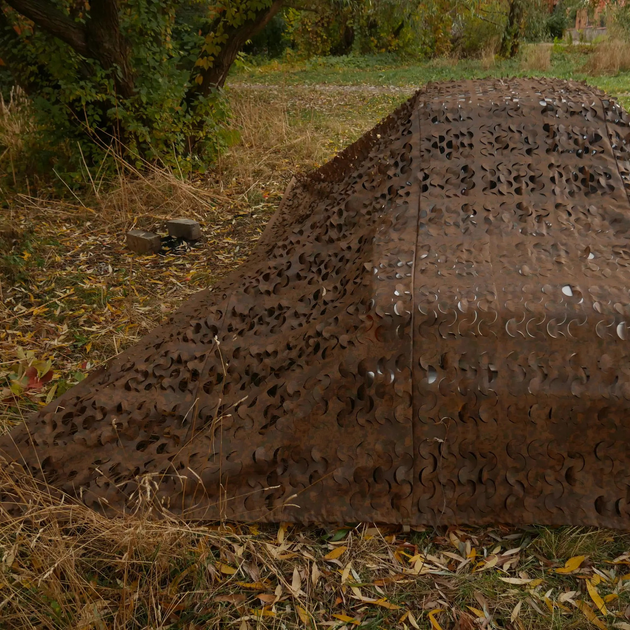 Маскувальна сітка Militex 3х2,5м Хижак Kiborg (площа 7,5 кв.м.) (9084) - зображення 2