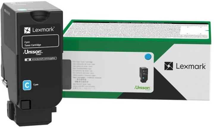 Тонер-картридж Lexmark CX735 81C2XC0 Cyan (81C2XC0) - зображення 1