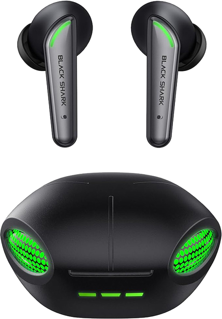 Акція на Навушники Xiaomi Black Shark Lucifer Earphones T7 Black від Rozetka