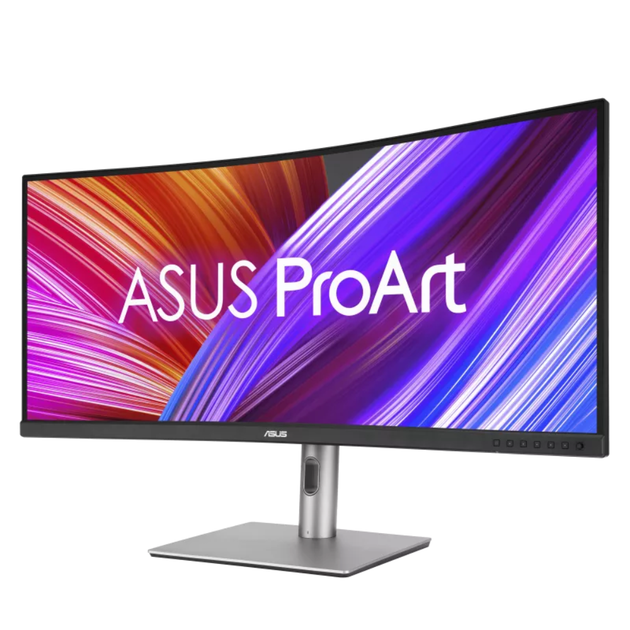 Монитор профессиональный 34.1" Asus PA34VCNV IPS безрамочный/изогнутый экран Черный (90LM04A0-B02370) - изображение 3