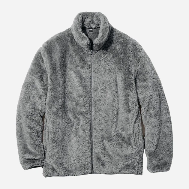 Куртка демисезонная Шерпа мужская Uniqlo 733963043 3XL Серая (1159801969) - Фото 6 Куртка демисезонная Шерпа мужская Uniqlo 733963043 3XL Серая (1159801969) - изображение 6