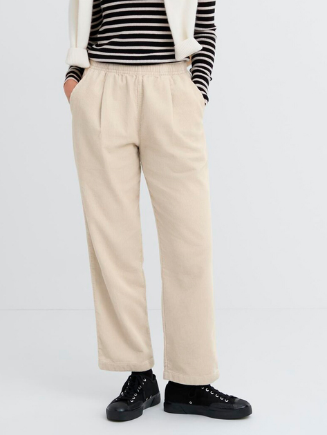 Брюки женские Uniqlo 409830517 S Молочные (1159801185) – Брендовая ...