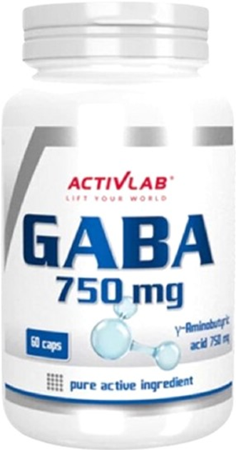 Амінокислота Activlab Gaba 750 мг 60 капсул (5907368816159) - зображення 1